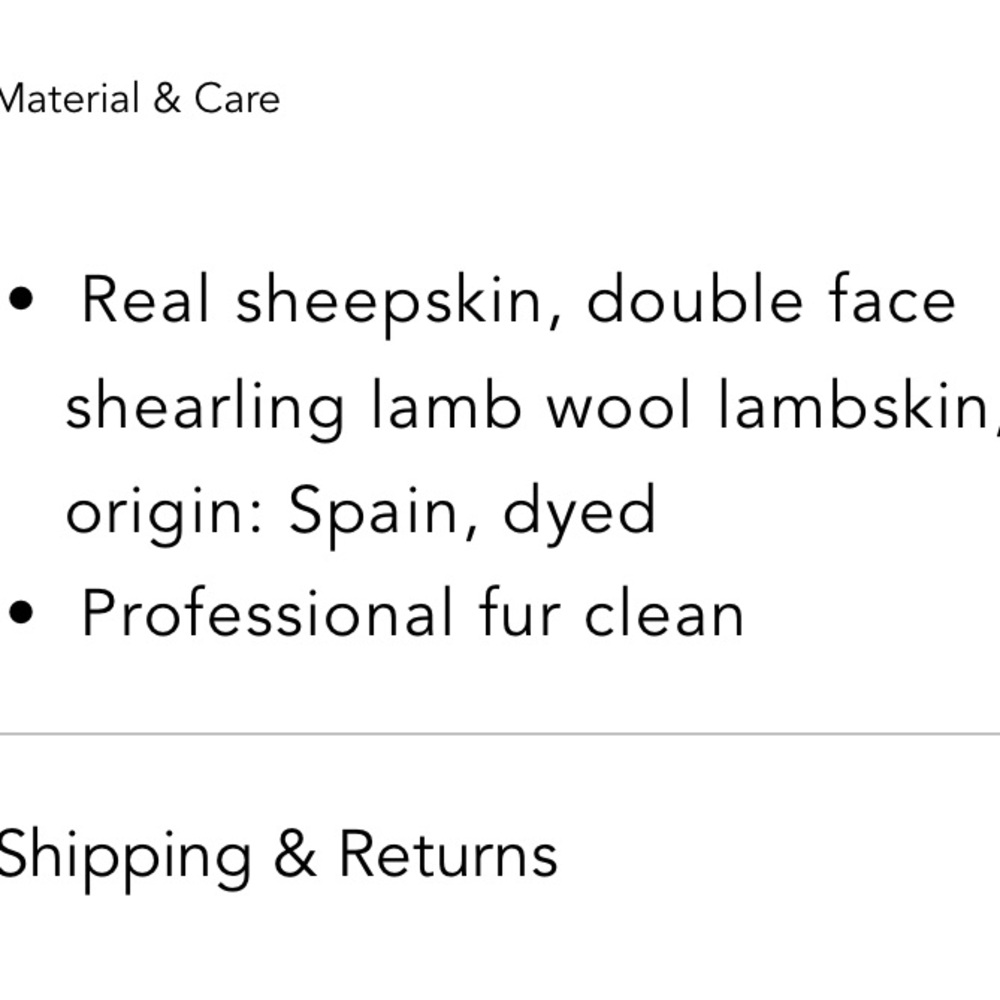 HiSO Real Sancy Toscana Shearling Coat // Luxury //NWT - Picture 10 of 13